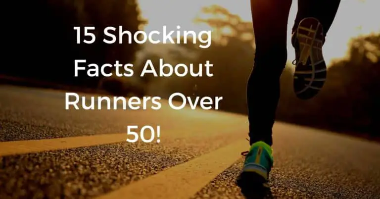 athlete running down the road. 15 Shocking Facts About Runners Over 50!