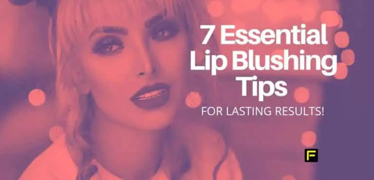 lip blushing healing process tips