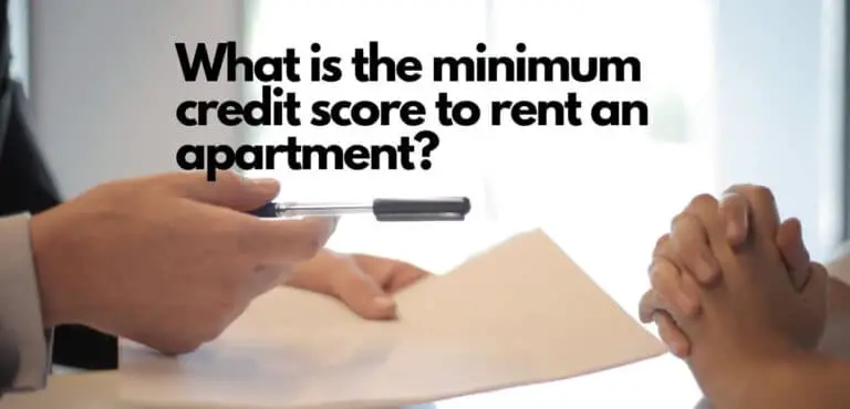 What is the minimum credit score to rent an apartment