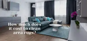 how much does it cost to clean area rugs