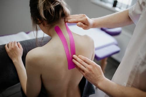 kt tape for neck pain