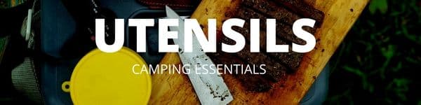 utensils camping essentials