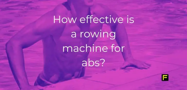 How effective is a rowing machine for abs