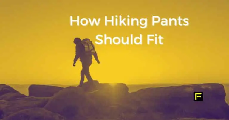 how hiking pants should fit