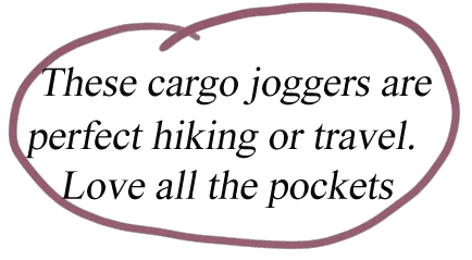 libin cargo joggers for women