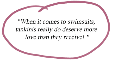 tankinis deserve more love. cover-up with a tankini