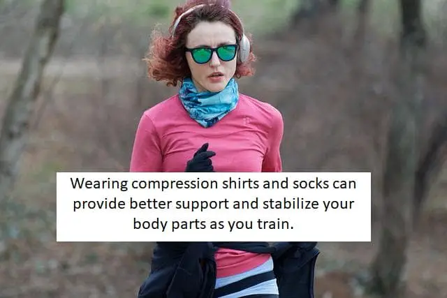 compression shirts provide better support
