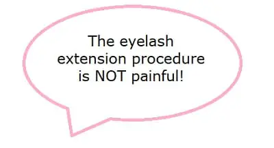 eyelash extensions process