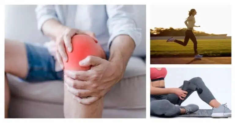 use a massage gun for knee pain