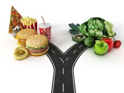 Running helps promotes healthy dietary choices