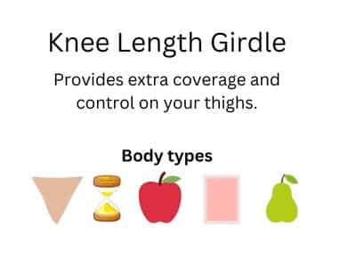 Faja knee length girdle - FitFab50