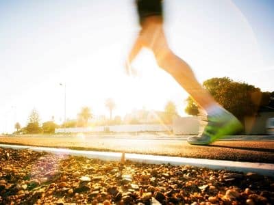 running on an empty stomach burns more fat