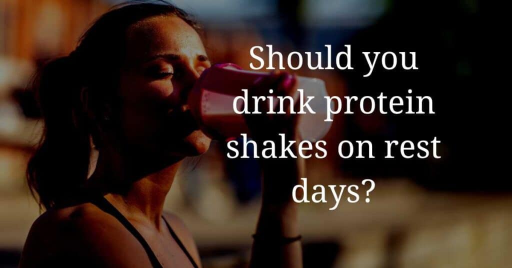 can-you-drink-protein-shakes-without-working-out