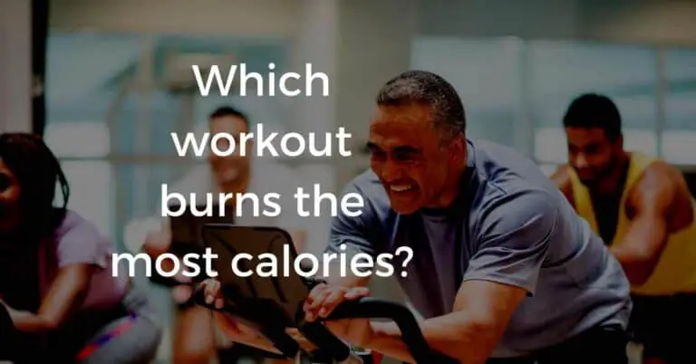 Which workout burns the most calories?