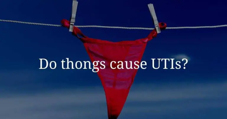 do thongs cause utis