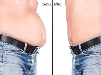 body shape -lose belly fat before and after - FitFab50