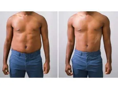 mens waist trainer amazon. before and after photos