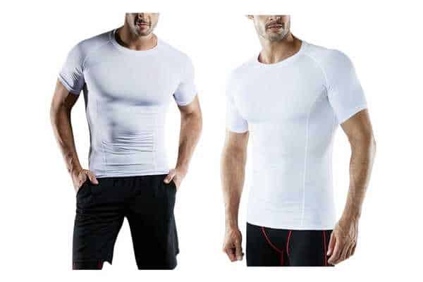ATHLIO Cool Dry Short Sleeve Compression Shirts