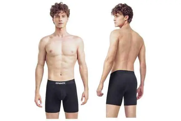 Athlete wearing Separatec Classic Fit Separated Pouch Boxer