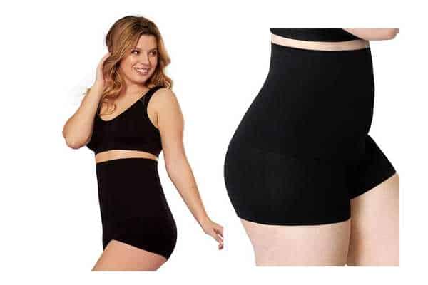  model wearing Shapermint High Waisted Body Shaper Boyshorts