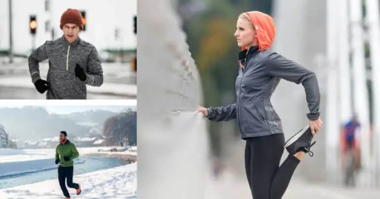 athletes wearing compression gear in cold weather. Do Compression Garments Keep You Warm