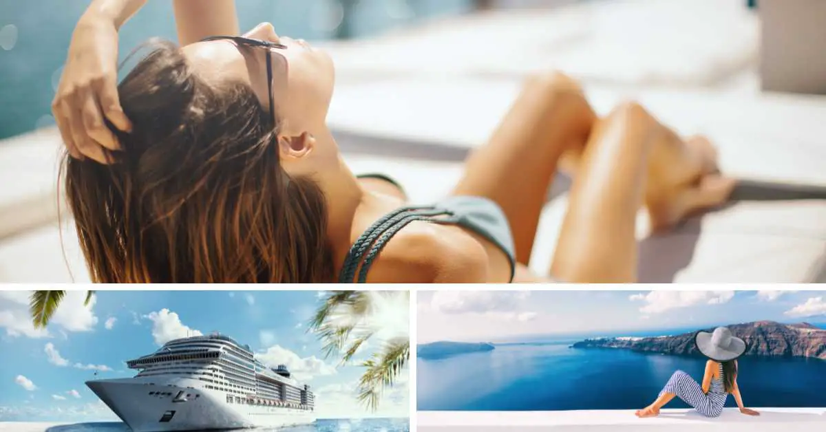 best swimsuit for cruise vacation. When choosing a swimsuit for a cruise ship vacation, it's important to consider both style and functionality. A one-piece swimsuit with a high-neck and full coverage can be a great option as it is versatile and can be dressed up or down. A tankini, which is a two-piece swimsuit with a tank top and bikini bottom, can also be a good choice as it provides more coverage while still allowing you to move comfortably. A bikini can also be a great option for a cruise ship vacation, but make sure to choose a style that offers the amount of coverage you are comfortable with. Additionally, consider the activities you will be participating in on the cruise, such as water sports, and choose a swimsuit that will be appropriate for those activities.