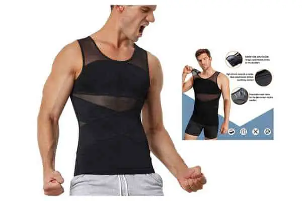 Athlete wearing TAILONG Compression Slimming Tank Top