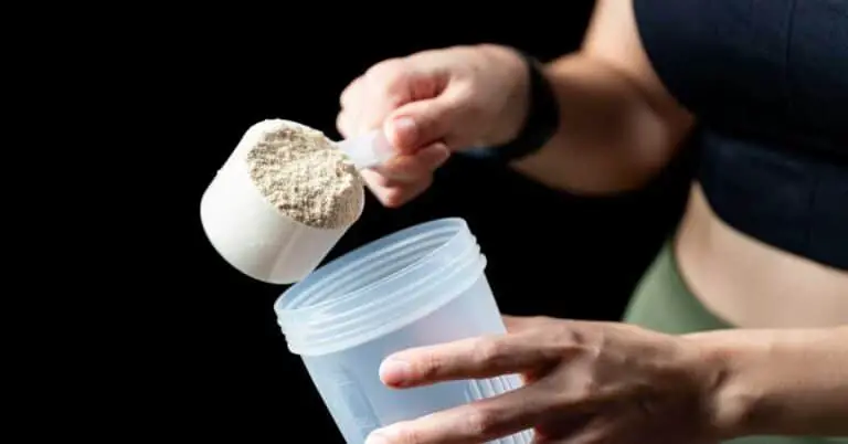scoop of protein powder. Are Post-Workout Supplements Worth It
