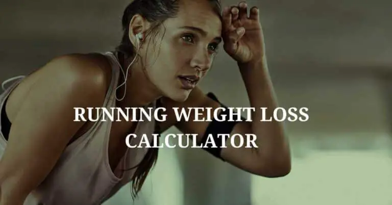 RUNNING WEIGHT LOSS CALCULATOR