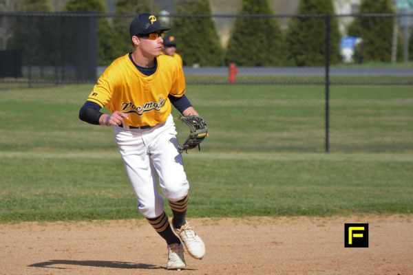 baseball player wearing compression shirt