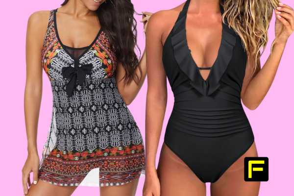 bathing suits with tummy control