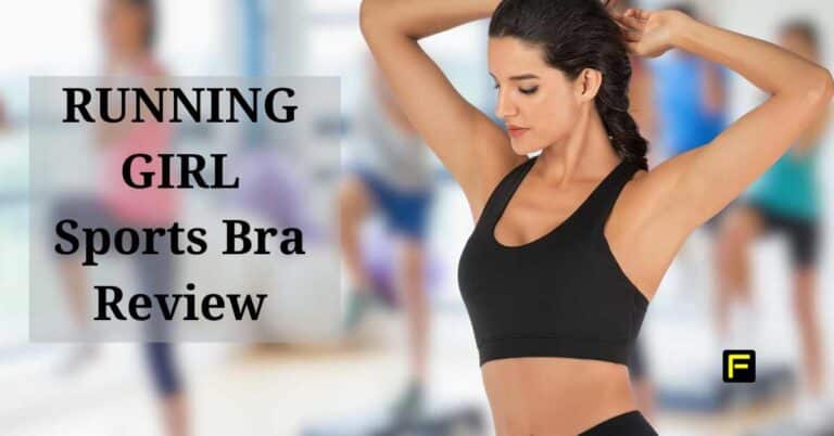 Running girl sports bra review