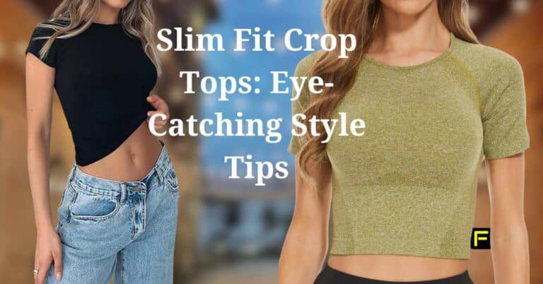 slim fit crop top womens
