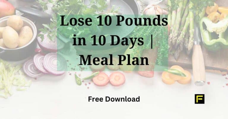 Discover our lose 10 pounds in 10 days meal plan free downland.