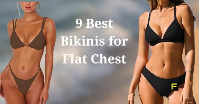 Swimwear models. Best bikinis for flat chest