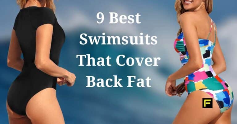 Swimsuit models on beach. Best swimsuits that cover back fat.