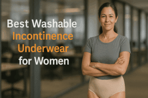Best Incontinence Underwear for Women Washable. Featured image.