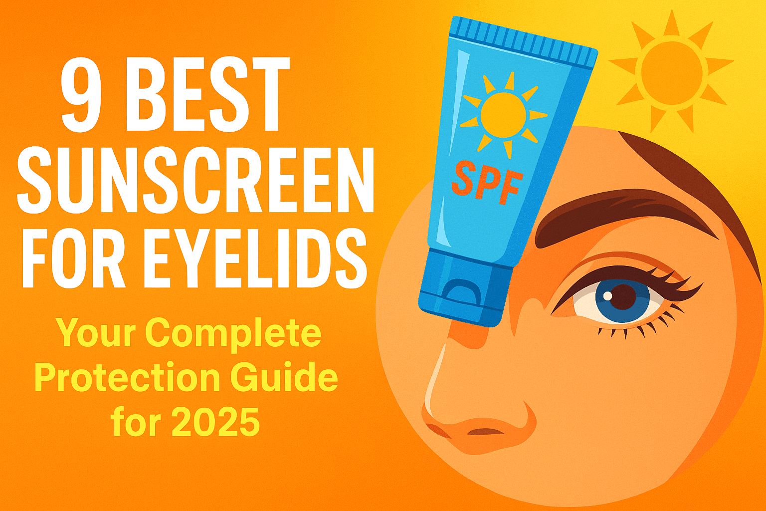 Best Sunscreen for Eyelids. Featured image