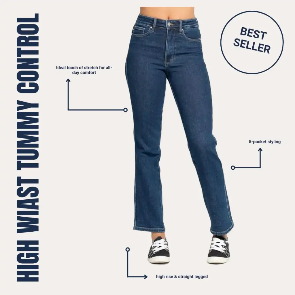 Judy Blue High Rise Tummy Control Jeans