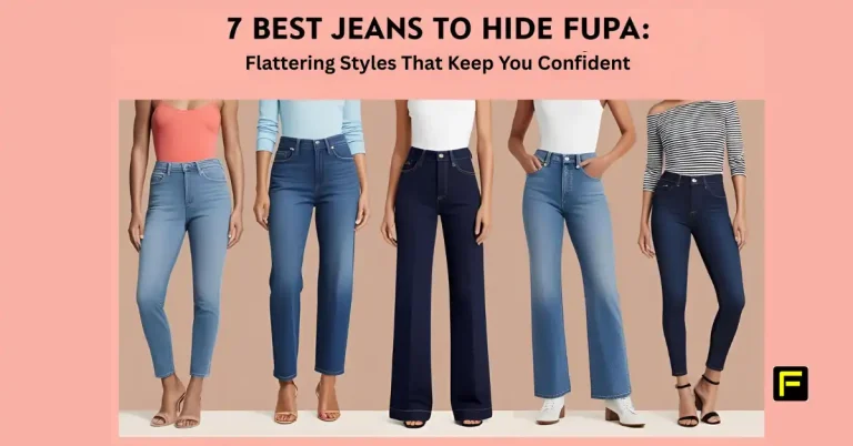7 Best Jeans to Hide FUPA for women. Featured image