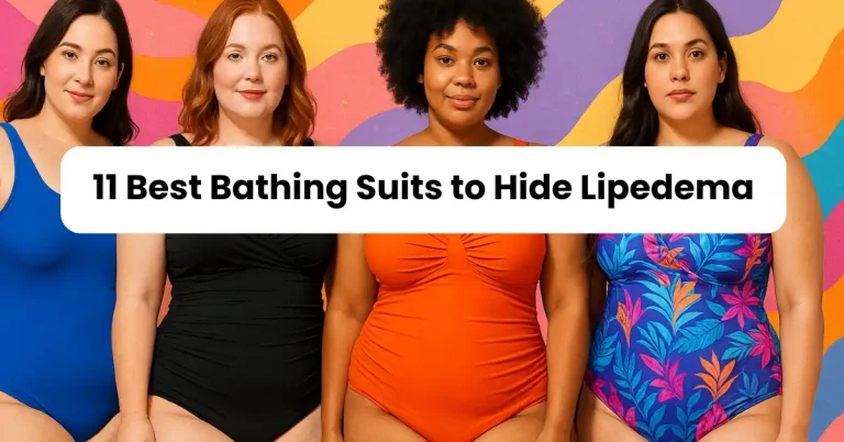 11 Best Bathing Suits to Hide Lipedema. Featured image
