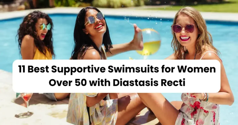 11 Best Supportive Swimsuits for Women Over 50 with Diastasis Recti. Featured image