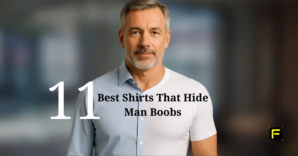 Best Shirts That Hide Man Boobs. Featured image