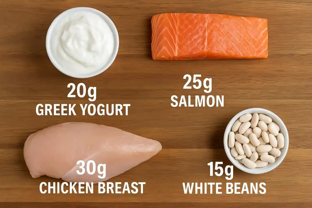 Beach Body Hacks: How to Get a Bikini Body Fast for Women Over 50 5 High-protein foods portions guide for women over 50 weight loss and muscle building