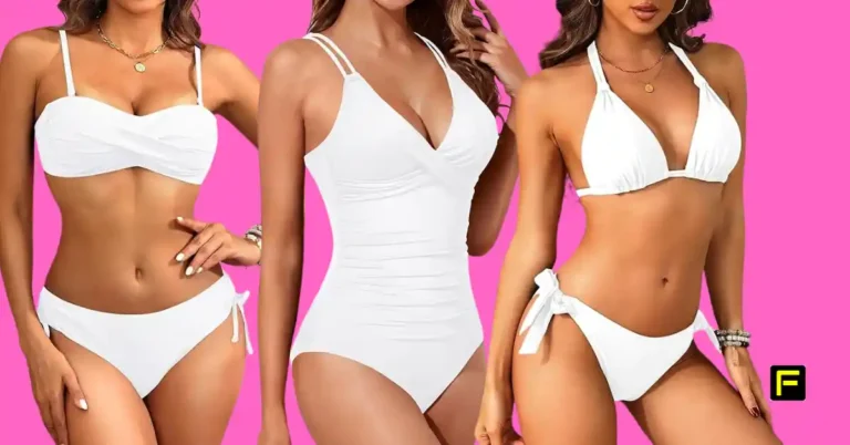 Best White Bathing Suit for Bride over 50.