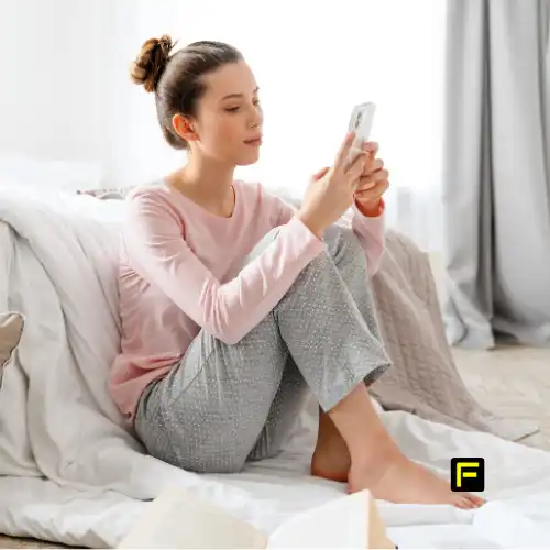 The 11 Best Loungewear Sets for Women Over 50: Comfort with Style (2025) 2 Model wearing the best lounge set for women.