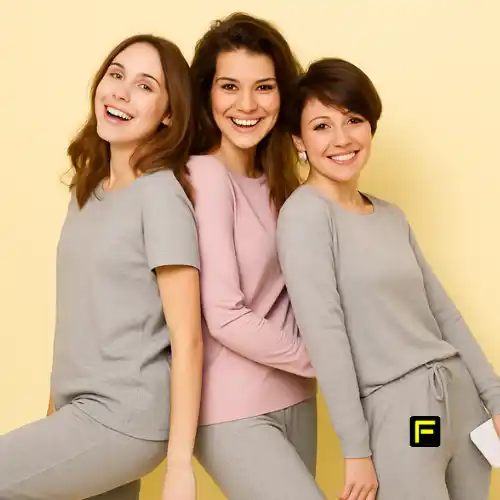 The 11 Best Loungewear Sets for Women Over 50: Comfort with Style (2025) 15 Models wearing stylish loungewear sets for ladies.