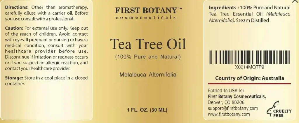 Tea Tree Oil for Toenail Fungus: The Science and Application 3 tea tree oil info