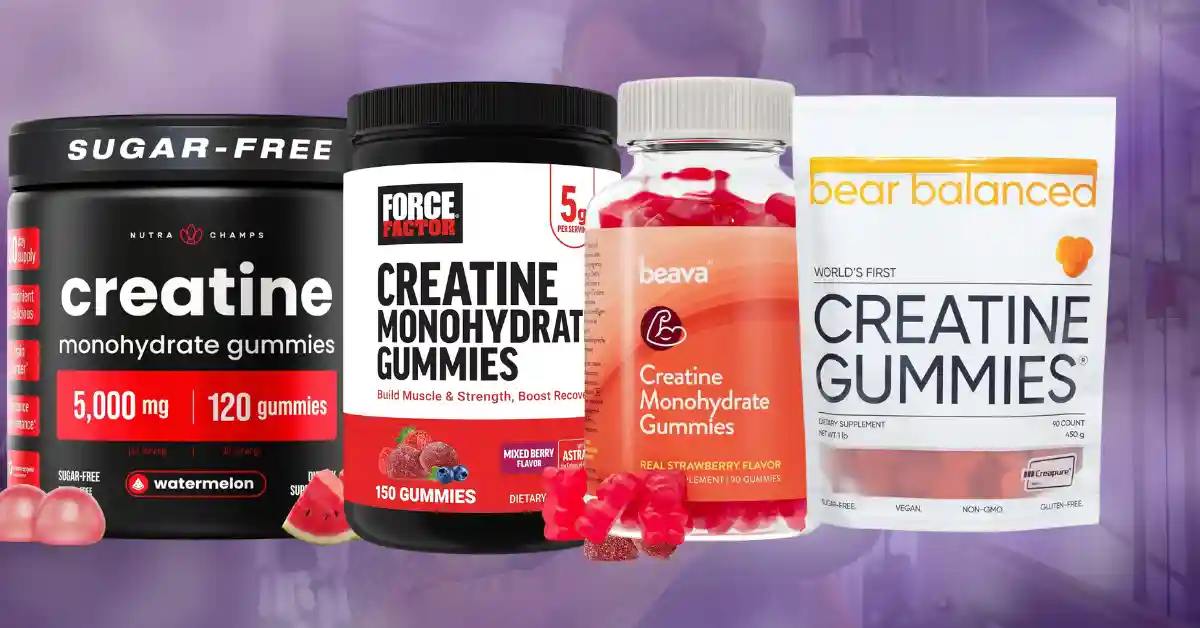 Creatine gummies for seniors. Featured image.