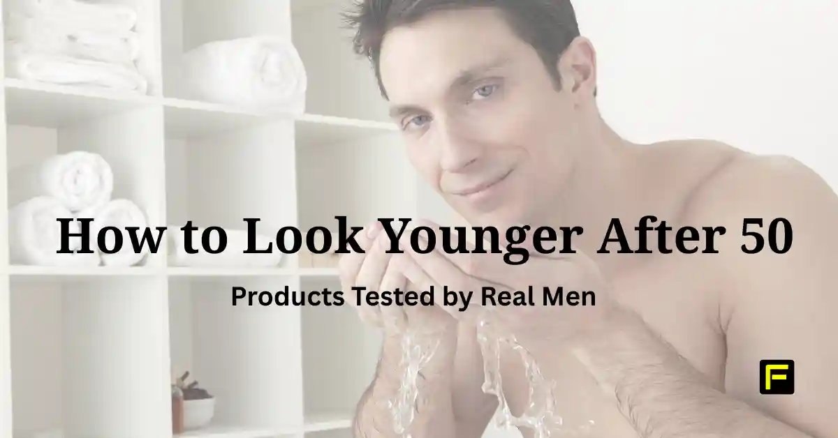 How to Look Younger After 50. Featured image.
